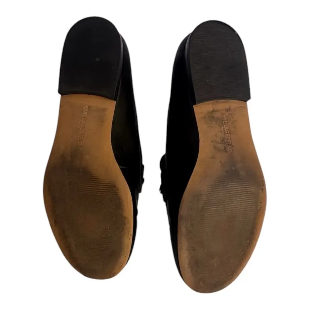 Karl Lagerfeld Black Loafers